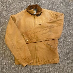 Carhartt Blanket Lined Detroit Jacket Unisex Outdoor Vintage